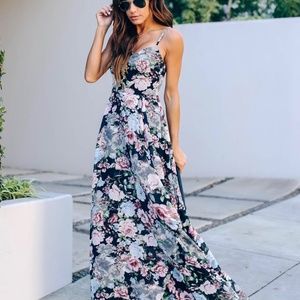 VICI Ruffle Floral Dress